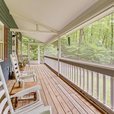 Secluded Cabin With Porch - 7 Miles To Lake Chatuge! Hayesville Exterior photo